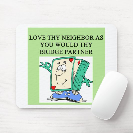 FAMOUS DUPLICATE BRIDGE QUOTE MUISMAT (Met muis)