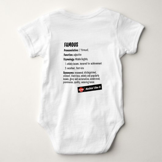 Famous Krystal Romper (Achterkant)