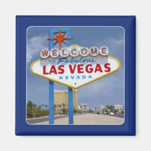 Famous Las Vegas NV Sign Travel Souvenir Magnet Magneet