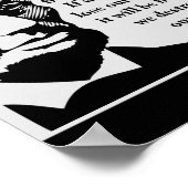 Famous Lincoln Patriotic Quote Poster (Hoek)