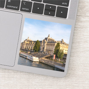 Famous Musée d'Orsay - Parijs, Frankrijk, Europa Sticker