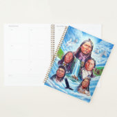 Famous Native Americans Peindre Modèle personnalis (Devant avec enveloppe)