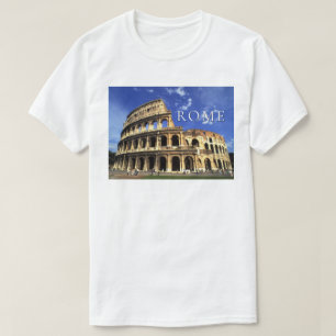 Famous Ruinen van het Colosseum Rome Italië T-shirt