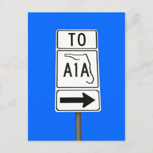 Famous State Road A1A Briefkaart