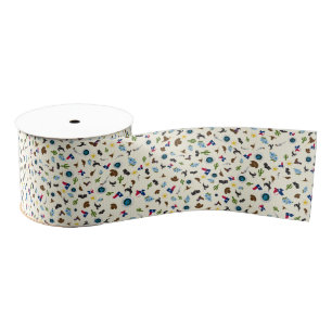 Famous Texas items - de enige sterrenstaat Grosgrain Lint