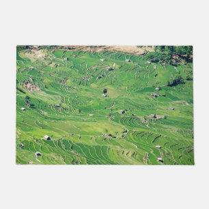 Famous yuanyang Rice Terraces - Yunnan, China Deurmat