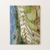 Famous yuanyang Rice Terraces - Yunnan, China Legpuzzel (Verticaal)