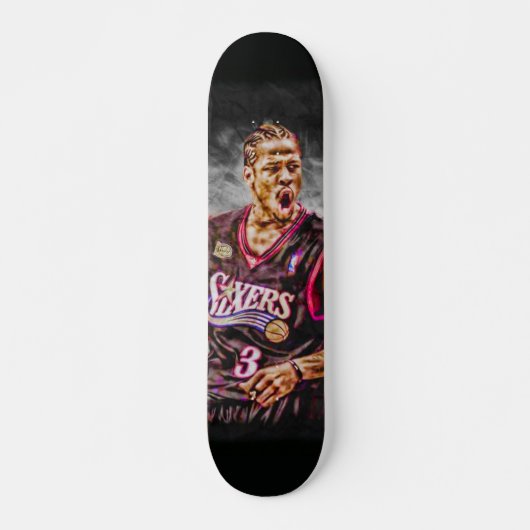 Fan Art Iverson All Natural Element Collector Deck Skateboard (Voorkant)