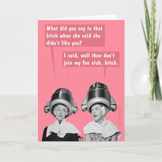 Fan club kaart (Voorkant)