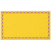 Fan Corners espagnol nappe 60 x 104 (Devant (Horizontal))