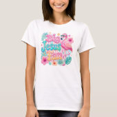 Fan de Jésus avec T-shirt Flamingo (Devant)