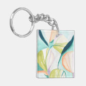 Fan Flowers IV Sleutelhanger (Voorkant Links)