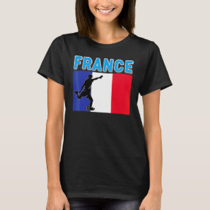 Fan France National Team World Football Soccer Cha T-shirt