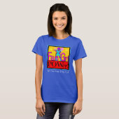 Fan Grl POWer "Let Your Geek Flag" T-shirt (Voorkant volledig)