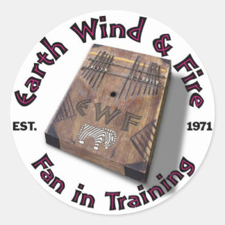 Fan in training Stickers