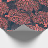 Fan living colral cadeaupapier (Hoek)