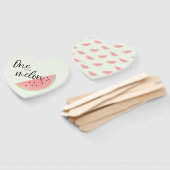 FAN One in een meloen watermeloen Handwaaier (Niet-gemonteerd)