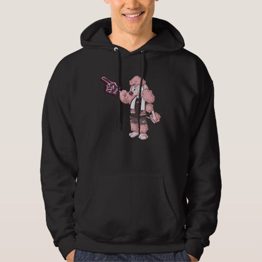 Fan Poodle USA Hoodie (Voorkant)