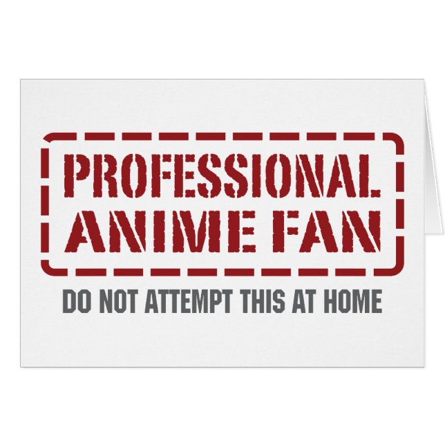 Fan professionnelle d'Anime (Devant horizontal)