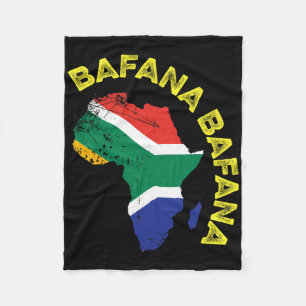 Fana Fana Zuid-Afrika Voetbal Fleece Deken