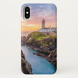 Fanad Head Lighthouse Co.   Donegal Ierland iPhone X Hoesje