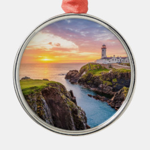Fanad Head Lighthouse Co.   Donegal Ierland Metalen Ornament