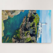 Fanad Lighthouse Donegal Irlande. Jigsaw Puzzle (Horizontal)