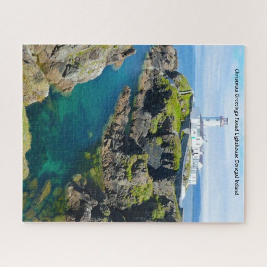 Fanad Lighthouse Donegal Irlande. Jigsaw Puzzle (Horizontal)