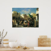 Fanatics of Tangier, 1838 Poster (Keuken)