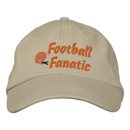 Fanatique de football Casquette brodé (Devant)