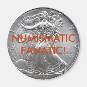 FANATIQUE NUMISMATIQUE Aimant