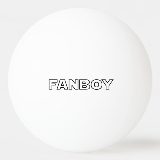 FANBOY PINGPONGBALLEN (Voorkant)
