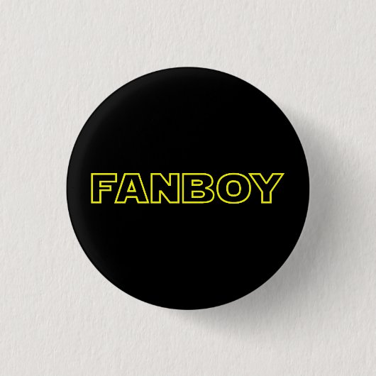 FANBOY RONDE BUTTON 3,2 CM (Voorkant)