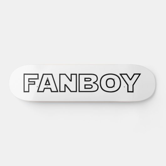 FANBOY SKATEBOARD (Horizontaal)