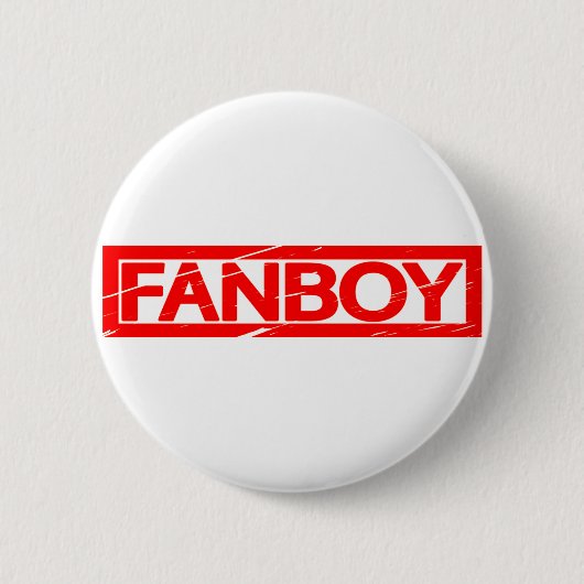Fanboy Stamp Ronde Button 5,7 Cm (Voorkant)