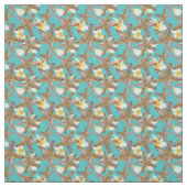 Fanciel Starfish Pattern Stof (Swatch)
