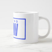 FANCIER DRINKWARE EXTRA GROTE BEKER (Rechts)