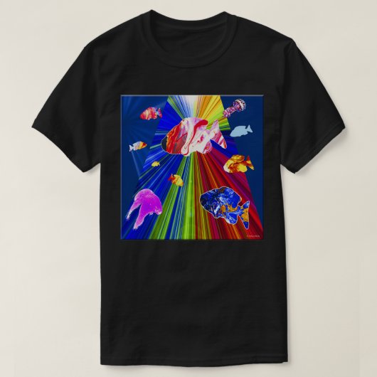Fanciful Aquarium T-shirt (Design voorkant)