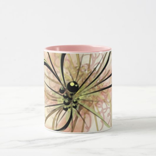 Fanciful Bloem (11 oz. Keramische Mok) Mok (Midden)