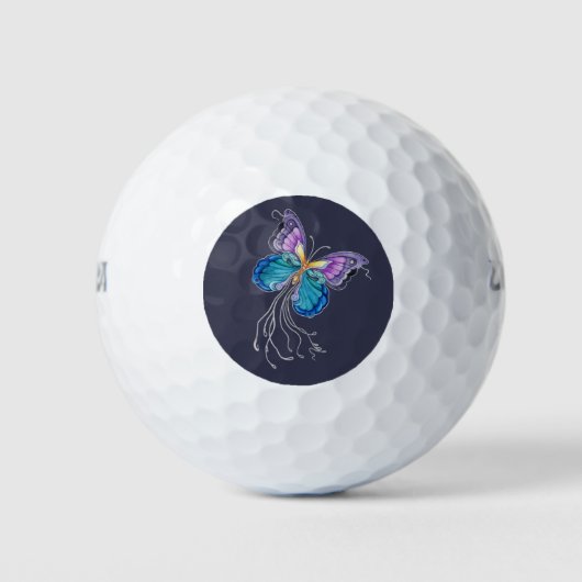 Fanciful Butterfly Golfballen (Voorkant)
