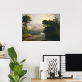 Fanciful Landscape, Thomas Doughty Fine Art Poster (Thuiskantoor)