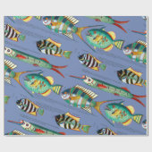 Fancile vis cadeaupapier (Vlak)