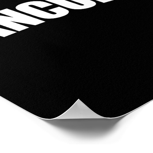 Fanculo Italian Term For Off, Funny Sarcastic Gift Poster (Hoek)