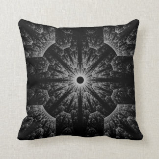 Fancy Abstract Geometrisch Kussen in Zwart & Wit