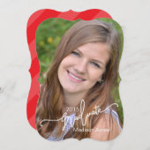 fancy Afstuderen in 2015 | Afstuderen Annoucement  Kaart (Voorkant / Achterkant)