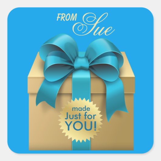 Fancy All-Purpose Custom Gift Label Stickers (Voorkant)