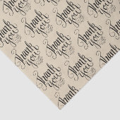 Fancy - Bedankt voor het documentpapier Tissuepapier (Detail)