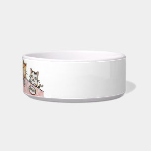 Fancy binnenste feast keramische set-cat Bowl Voerbakje