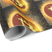 fancy Bitcoin Only Cadeaupapier (Rol Hoek)