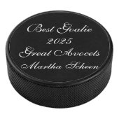 Fancy Black & White Award: Hockey Puck (3/4)